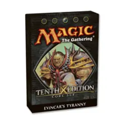 WOTC MTG Theme Decks Core Sets 10th Ed - Evincar's Tyranny SW (New) - Image 1