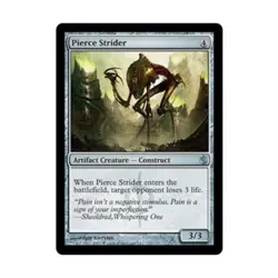 WOTC MtG Mirrodin Besieged Pierce Strider (U) (x4) NM - Image 1