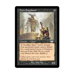 WOTC MtG Legions Dark Supplicant (U) (Foil) NM - Image 1