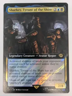 Sharkey, Tyrant of the Shire (Extended Art) (Surge Foil) Lord Of The Rings - MTG - Image 1