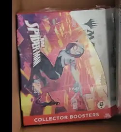 MTG Magic The Gathering Spider Man Collector Booster Box In Hand Ships Now - Image 2