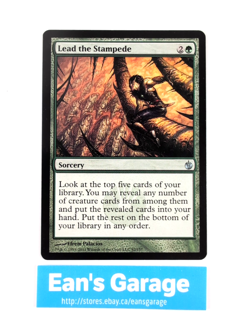 MTG Lead the Stampede 082/155 MBS Mirrodin Besieged Uncommon - Mint - Image 1