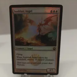 MTG magic cards x2 Sunblast Angel - Foil Scars of Mirrodin LP - Image 4