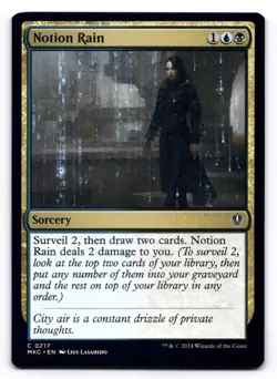 Notion Rain NM Commander: Murders at Karlov Manor 0217 MTG Regular - Image 1