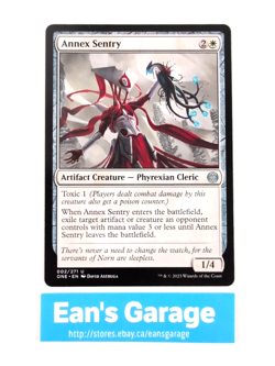 MTG Annex Sentry 002/271 ONE Phyrexia: All Will Be One Uncommon - Mint - Image 1