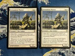 Magic The Gathering Zendikar Armament Master #1/249 MTG TCG CCG - Image 2