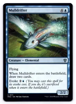 Mulldrifter NM Commander: Murders at Karlov Manor 0111 MTG Regular - Image 1