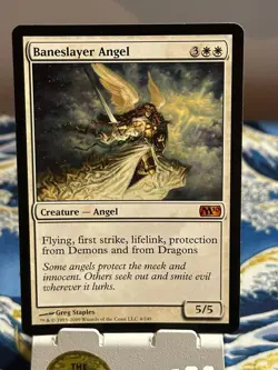 Magic the Gathering Magic 2010 Baneslayer Angel #4/249 MTG TCG CCG M10 - Image 1