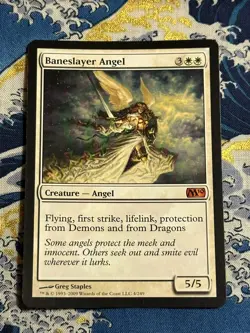 Magic the Gathering Magic 2010 Baneslayer Angel #4/249 MTG TCG CCG M10 - Image 2
