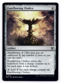 Everflowing Chalice NM Commander: Murders at Karlov Manor 0227 MTG Regular - Image 1