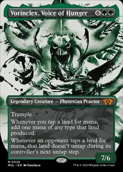MTG-1x-NM-Mint, English-Vorinclex, Voice of Hunger - Foil-March of the Machine: - Image 1