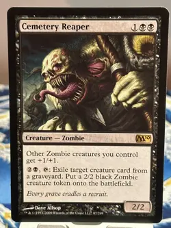 Magic the Gathering Magic 2010 Cemetery Reaper #87/249 MTG TCG CCG M10 - Image 1