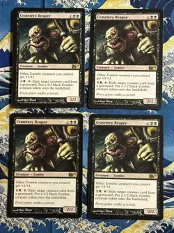Magic the Gathering Magic 2010 Cemetery Reaper #87/249 MTG TCG CCG M10 - Image 4