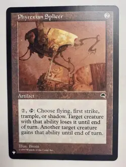 Phyrexian Splicer U The List Reprints MTG Magic Tempest Artwork - Image 1
