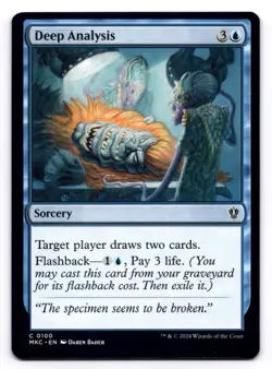 Deep Analysis NM Commander: Murders at Karlov Manor 0100 MTG Regular - Image 1