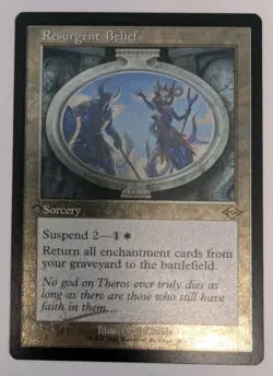 Resurgent Belief (Retro Frame) (Foil Etched) Modern Horizons 2 - MTG RARE - Image 1