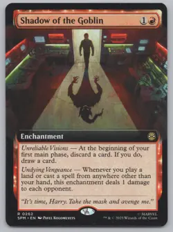 MTG - Shadow of the Goblin (Extended Art) - Marvel's Spider-Man (SPM) -F650 - Image 1