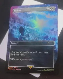 Ultima - Foil Borderless Final Fantasy Standard Showdown Promo MTG - Image 1