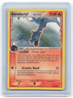 2006 Pokemon Aerodactyl EX Holon Phantoms #35/110 Near Mint - Image 1