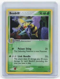 2004 Pokemon Beedrill FireRed & LeafGreen #1/112 Lightly Played - Image 1