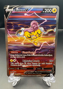 Pokemon TCG: Raikou V GG41/GG70 - Crown Zenith - Ultra Rare NM - Image 1