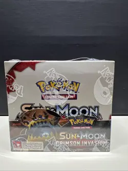 Pokemon Crimson Invasion Booster Box New Sealed 36 Packs TCG - Image 1