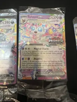 STAMPED COMPLETE Prismatic Evolutions Eeveelutions EX Promo Cards Set SEALED - Image 3