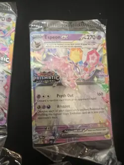 STAMPED COMPLETE Prismatic Evolutions Eeveelutions EX Promo Cards Set SEALED - Image 4