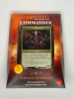 MTG Commander 2017 Vampiric Bloodlust Sealed Edgar Markov Deck C17 - Image 1