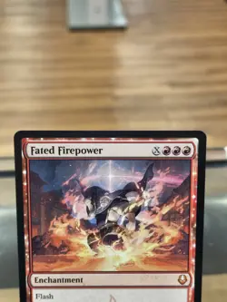 Wizards Magic: The Gathering Fated Firepower Avatar Enchantment Red Mythic 132 - Image 2