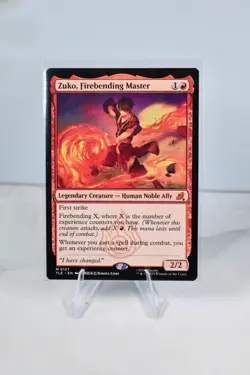 MTG - TLE - 0127 Zuko, FIrebending Master - Regular - Avatar The Last Airbender - Image 1