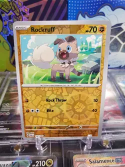 Rockruff 116/193 Reverse Holo Common Pokemon TCG S&V Paldea Evolved - Image 1