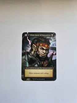 Sorcery: Contested Realm - Arthurian Legends - Rhitta Gawr of Snowdonia - Image 1
