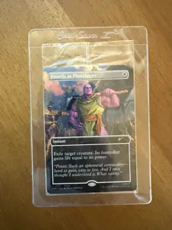 THANOS Magic MtG PSA Magazine Promo Swords to Plowshares Marvel - Image 1