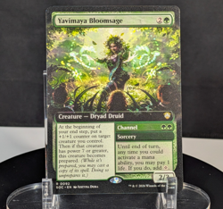 MTG Yavimaya Bloomsage EXTENDED ART Non-Foil NM Secrets of Strixhaven SOS #0092 - Image 1