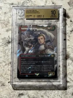 Balthier and Fran SURGE FOIL FIN 538 BGS 10 (MTG Final Fantasy 2025) - Image 1