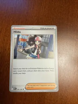 Hilda 084/086 White Flare Regular Pokemon TCG Card - Image 1