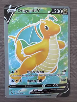 Dragonite V 76/78 Pokemon GO Pokemon TCG Near Mint NM - Image 1