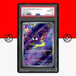 Pokemon PSA 10 Gastly AR 080/071 Holo sv5K Wild Force Gengar Haunter Japanese - Image 1