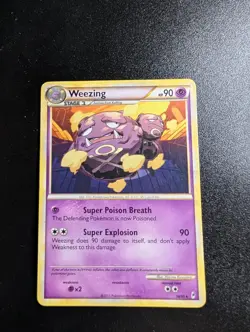 Weezing 38/95 Rare Call of Legends Pokemon Lightly Played - Image 1
