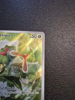 CATERPIE 172/165 ILLUSTRATION RARE 151 POKEMON NM - Image 2