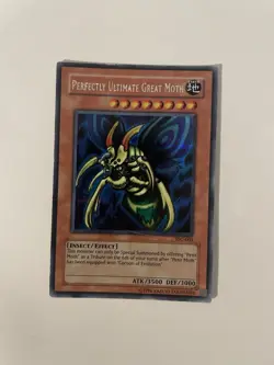 Yugioh Perfectly Ultimate Great Moth TSC-001 Prismatic Secret Rare - Image 1