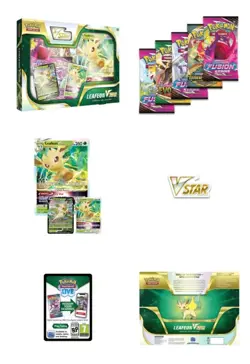 POKEMON GLACEON & LEAFEON VSTAR Special Collection Box Set Of 2 Evolving Skies! - Image 3