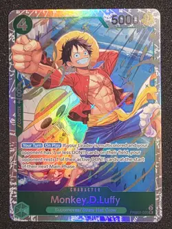 Monkey.D.Luffy PRB02-005 SR Foil One Piece Premium Booster The Best Vol 2 Eng NM - Image 1