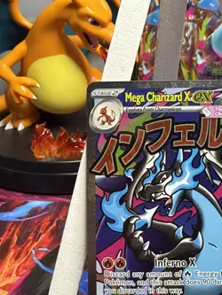 Pokemon Card - Mega Charizard X ex 023 - Black Star Promo M/NM - Image 3