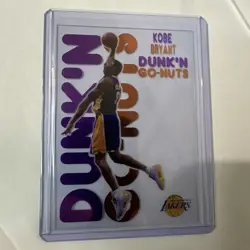 Kobe Bryant Lakers Dunk ‘N Go Nuts Promo Acetate Card Rare SSP Mamba - Image 2