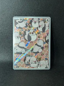 Pokemon Pidove Holo Illustration Rare Black Bolt Sv: 148/086 NM - Image 1