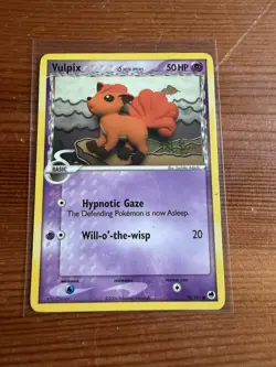 Pokemon Vulpix Delta Species 70/101 EX Dragon Frontiers Common Card LP - Image 1