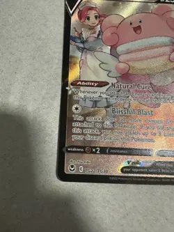 Blissey v TG22/TG30 SWSH12 Sword & Shield Silver Tempest Trainer Gallery Card - Image 5
