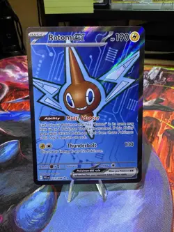 Pokemon TCG Rotom EX 111/094 Holo Full Art Ultra Rare Phantasmal Flames Card - Image 1